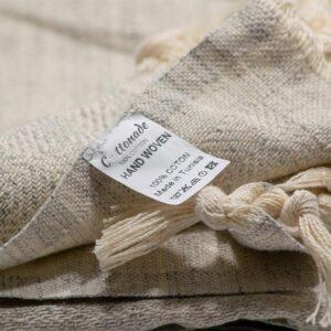 Comment laver votre jeté de canapé ou votre Fouta en coton