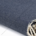 Jeté de canapé coton Bleu Marine Uni