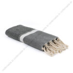 Fouta Azeggwagh Noir – 2x1m