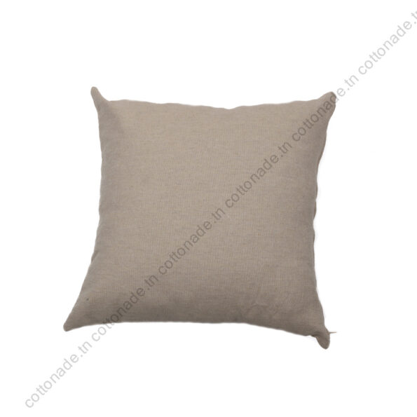 Housse de Coussin Grège Uni - Meilleur Rapport Qualité/Prix Tunisie