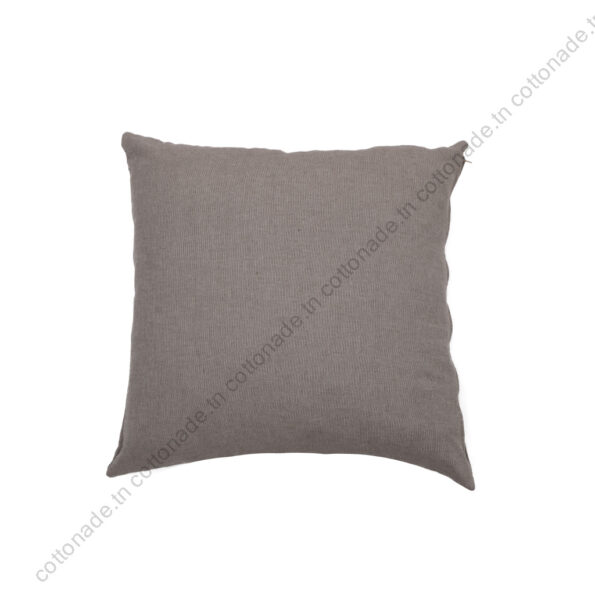 Housse de Coussin Grège Chaud Uni - Meilleur Rapport Qualité/Prix Tunisie