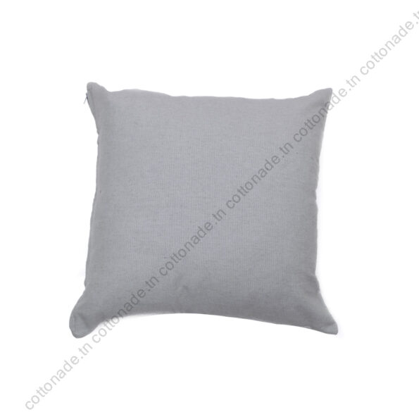 Housse de Coussin Gris Clair Uni - Meilleur Rapport Qualité/Prix Tunisie