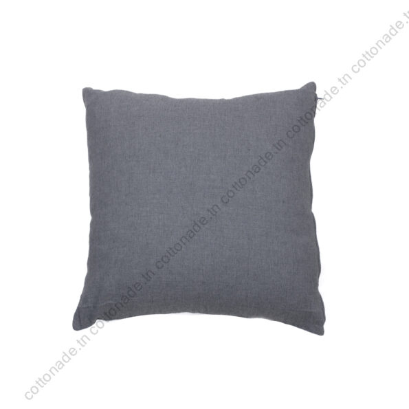 Housse de Coussin Gris Moyen Uni - Meilleur Rapport Qualité/Prix Tunisie